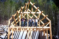 Naples Timber Frame Carriage House by Andy Buck